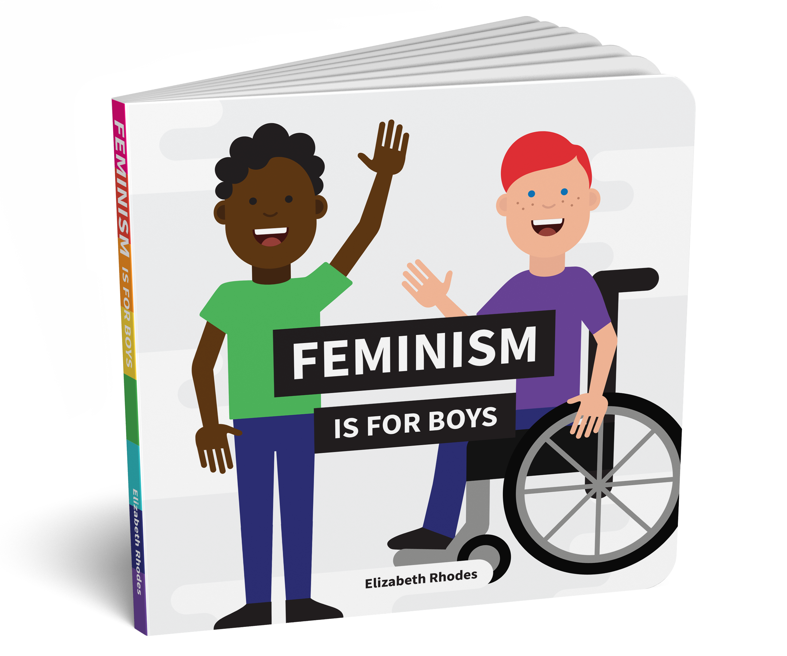 Feminism is for Boys board book cover