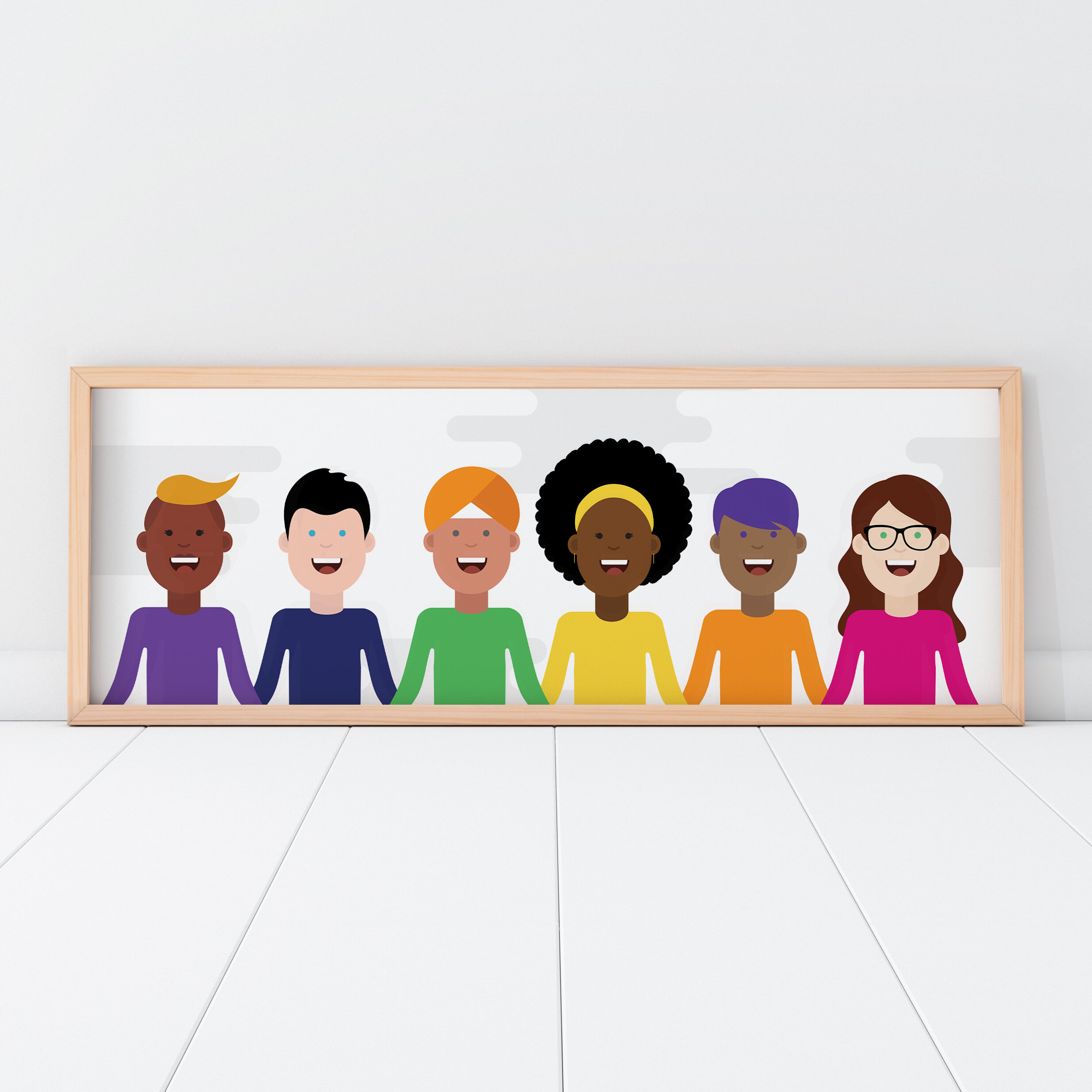 Equality — panoramic art print